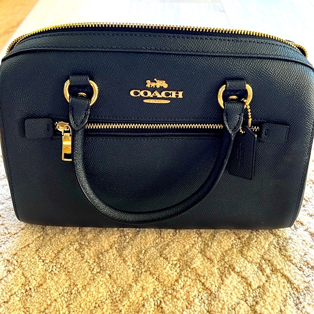 🔥COACH ROWAN LEATHER SATCHEL 🔥